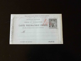 CARTE PNEUMATIQUE FERMEE   50 C  TAXE REDUITE A 30 C   TYPE CHAPLAIN - Pneumatiques