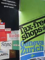 Tax Free Geneva Zurich Tabac Parfume - Flugmagazin