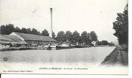 88 - Vosges -  Chatel Sur Moselle - Le Canal - La Briqueterie - Chatel Sur Moselle