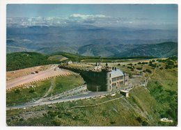 VALLERAUGUE -- 1982 -- Vue Aérienne Du Mont-Aigoual....timbre....cachet - Valleraugue