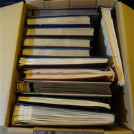 Lot With German Stamps In 10 Albums FREE SCHIPPING IN THE EUROPEAN UNION - Vrac (min 1000 Timbres)