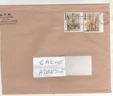 Beaux Timbres , Stamps Sur Lettre , Cover , Mail Du 29/09/1997 Pour La France - Lettres & Documents