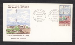 0l  044  -  Afars Et Issas  :  Yv  Av  63  FDC - Covers & Documents