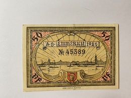 Allemagne Notgeld Emmerich 50 Pfennig - Collections