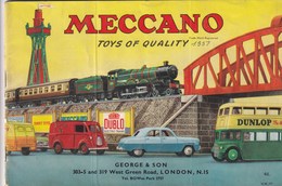 Revue MECCANO Toys Of Quality 1957 - Hobby En Creativiteit