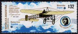 Argentina - 2017 - Centenary Of First International Airmail Link - Mint Stamp - Nuovi