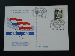 Carte Journée Du Timbre Luxembourg 1968 - Herdenkingskaarten