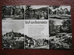 Badenweiler (Breisgau - Hochschwarzwald) - Mehrbildkarte "Gruß Aus Badenweiler" Mit Gedicht - Badenweiler