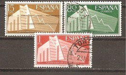 España/Spain-(usado) - Edifil  1196-98 - Yvert  887-89 (o) - 1951-60 Used