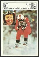 ANNEMARIE PROLL - MOSER Austria Skiing - Winter Sport Card 10 X 15 Cm - 0334  (see Sales Conditions) - Winter Sports