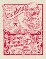 Delcampe - Ex Libris Alberto Ortigao De Oliveira -  - Ex-libris