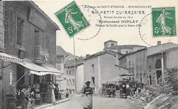 1909 - Environs De SAINT-ETIENNE : ROCHETAILLEE - AU PETIT CUIRASSIER - Restaurant DUPLAT .............................. - Rochetaillee