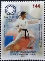 REPUBLIC OF NORTH MACEDONIA, 2020, STAMP, # 904 - OLYMPIC GAMES TOKIO ** - Verano 2020 : Tokio