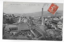CPA  De  ST  ETIENNE  -  Les  Puits  De  La  Loire  En  1911 - Saint Etienne