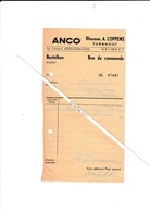 TURNHOUT-BESTELBON-1953-ANCO-BLOEMMOLENS-A.COPPENS-FISCALE ZEGELS-MOOI ! ! ! - 1950 - ...