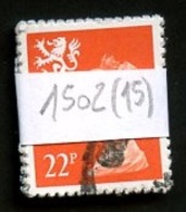 Grande Bretagne - Great Britain - Großbritannien Lot 1990 Y&T N°1502  - Michel N°58 (o) - Lot De 15 Timbres - Hojas & Múltiples