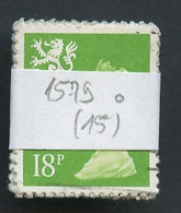 Grande Bretagne - Great Britain - Großbritannien Lot 1991 Y&T N°1579 - Michel N°61 (o) - Lot De 15 Timbres - Fogli Completi