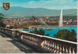 SUISSE GE GENEVE  LA RADE ET LA VILLE DEPUIS COLOGNY - Cologny