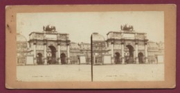 140120B PHOTO STEREO - 75 PARIS Les Tuileries - Stereoskope - Stereobetrachter