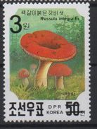 North Korea Corée Du Nord 2006 Mi. 5052 Surchargé Überdruck OVERPRINT Flora Mushroom Champignon Pilz MNH** RARE - Champignons