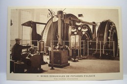 MINES DOMANIALES DE POTASSES D'ALSACE   - Une Machine D'extraction - Non Classés