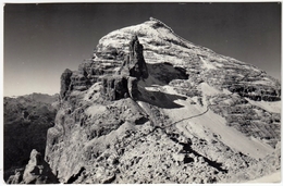 ALPINISMO - RIFUGIO CANTORE - VIA COMUNE TOFANA DI ROZES - 1959 - Vedi Retro - Formato Piccolo - Alpinisme