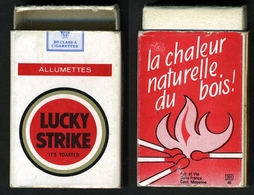 Pub Cigarettes "LUCKY STRIKE" - Origine : France - Luciferdozen