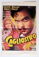 Affiche De Film : Cagliostro (27,5x41cm) Repro TV Vidéo - Affiches & Posters