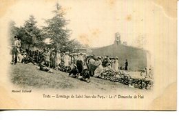 CPA.13.BOUCHE DU RHONE.TRETS.ERMITAGE DE SAINT JEAN DU PUY. 1er DIMANCHE DE MAI. - Trets