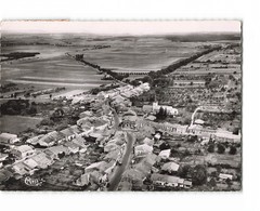 54 Colombey Les Belles Vue Generale Aerienne Carrefour Central CPSM GF Cachet Colombey 1954 - Colombey Les Belles