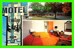 SHERBROOKE, QUÉBEC - MOTEL L'ERMITAGE - W. SCHERMER - 3 MULTIVUES - - Sherbrooke