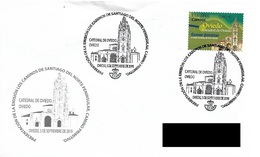 SPAIN. POSTMARK. OVIEDO CATHEDRAL. 2019 - Other & Unclassified