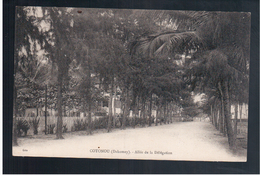 DAHOMEY Cotonou- Allée De La Délégation Ca 1910- 1920 Old Postcard - Benin