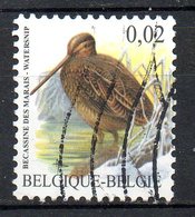 BELGIQUE. Timbre Oblitéré De 2003. Bécassine. - Perdrix, Cailles