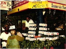 L'ILE MAURICE ..MAURITIUS ...  VENDEUR DE TISANES . 1979 - Maurice