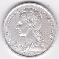 ILE DE LA REUNION. 2 FRANCS 1973. ALUMINIUM - Reunion