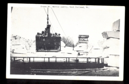 USA - Green Mt. Marble Quarry, West Rutland, Vt. / Postcard Circulated - Rutland