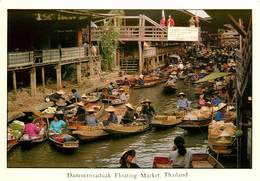 CPSM Thailande-Damnernsaduak Floating Market      L2937 - Thaïlande