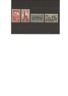 TIMBRES N° 442  A 445 NEUF SANS CHARNIERE - ANNEE 1939 - Neufs