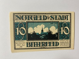 Allemagne Notgeld Bitterfeld 10 Pfennig - Collections