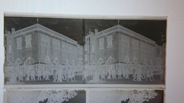 PLAQUE DE VERRE STEREO PERPIGNAN LA LOGE DE MER - 13X6 CM - PYRENEES ORIENTALES - Glass Slides