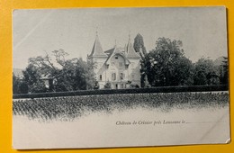 9970 -  Château De Crissier Près Lausanne - Crissier