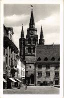 CPA AK Ansbach- St. Gumbertuskirche Und Stadthaus GERMANY (945105) - Ansbach