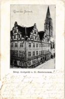 CPA AK Ansbach- Landgericht U. St. Gumbertuskirche GERMANY (945118) - Ansbach