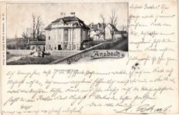 CPA AK Ansbach- Prinzenschloss GERMANY (945176) - Ansbach