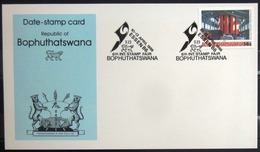 BOPHUTHATSWANA                Carte Commémorative   " ESSEN 86 " - Bophuthatswana