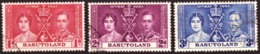 Basutoland 1937 - Coronation Of King George VI And Queen Elizabeth # TBE # Complete Set - 1933-1964 Colonia Británica
