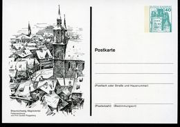 Bund PP100 B2/002 BRAUNSCHWEIG MAGNIVIERTEL 1978 - Privatpostkarten - Ungebraucht