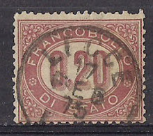 REGNO D'ITALIA  1875  SERVIZIO  RE V.EMANUELE  II   SASS.3 USATO VF - Officials