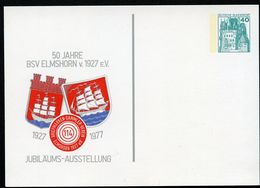 Bund PP100 C2/005 ELMSHORN WAPPEN 1977 - Privé Postkaarten - Ongebruikt